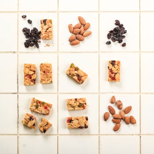 Preview: Top View Florentine Almond Cookies