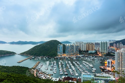 Preview: Typhoon shelter in Hong Kong