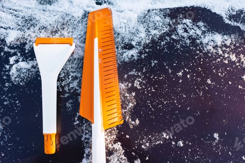 Preview: Car winter brush and scraper