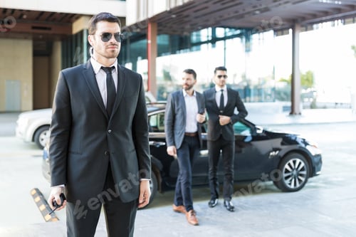 Preview: Protection Officers Escorting Celebrity In City