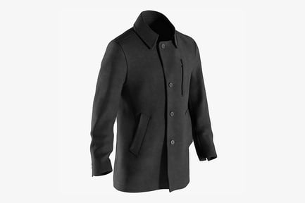 Preview: Classic Wool Men's Overcoat