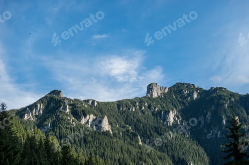 Preview: Toaca Peak in Ceahlau Mountains in Romania.