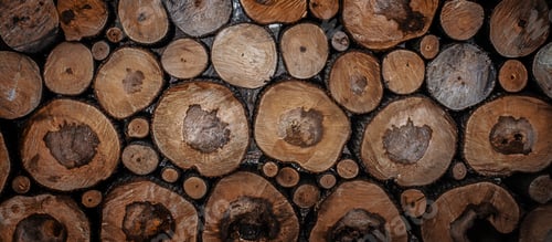 Preview: Rustic brutal woodcut background with raw natural texture