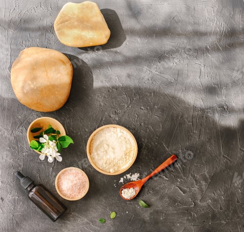 Preview: making clay mask at home, ingredients for mask