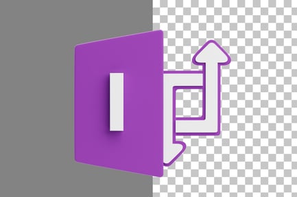 Preview: InfoPath 3D Icon