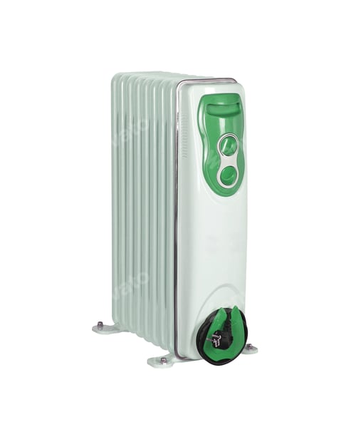 Preview: One white electrical radiator