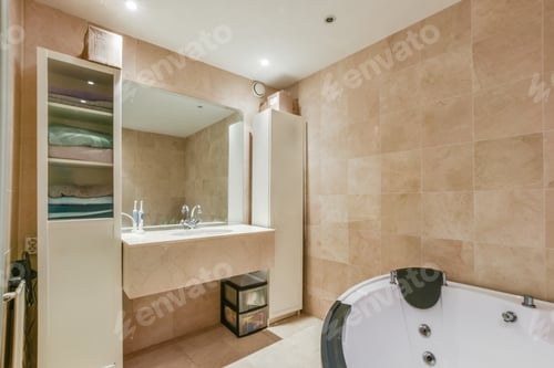Preview: Interior of bathroom with window