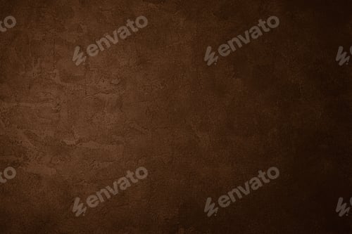 Preview: Dark brown plaster wall with deep vintage texture and rustic tone