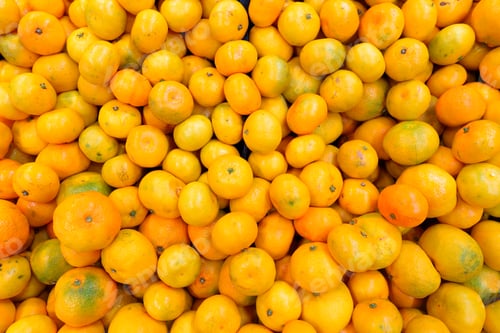 Preview: Top View Of Orange Fruits