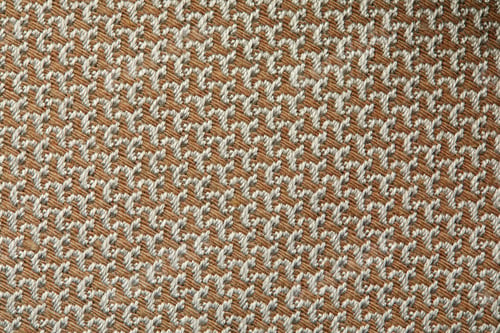 Preview: fabric in mustard color with geometric patterns. mustard knitted texture, background knitted mustard