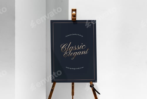 Preview: Black elegant board