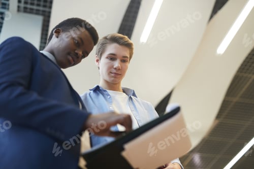 Preview: Young Entrepreneurs at Business Company