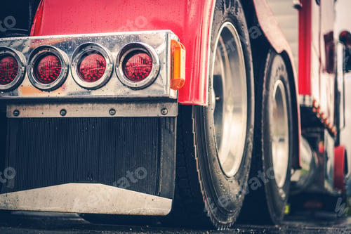 Preview: Semi Truck Rear Lights