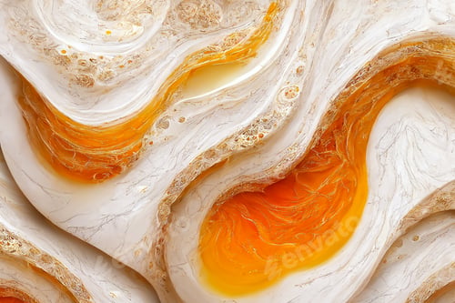 Preview: marble and amber abstract background