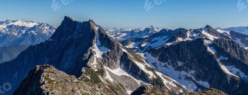 Preview: Canadian Rocky Mountain Landscape. Nature Background Panorama. Sunny Day
