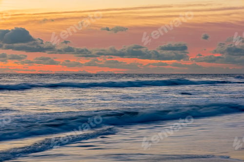 Preview: Colorful sunrise at Sandbridge Beach