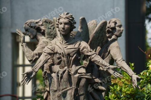 Preview: Cimitero Maggiore, cemetery in Milan, Italy