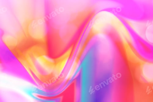 Abstract neon fluid blur natural background, pink.