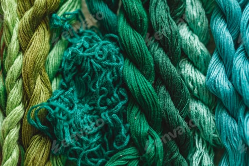 Preview: Colorful pattern background from embroidery thread