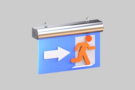 Preview: Emergency exit community sign