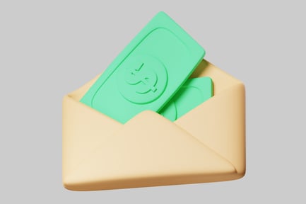 Preview: Envelope with Dollar Bills