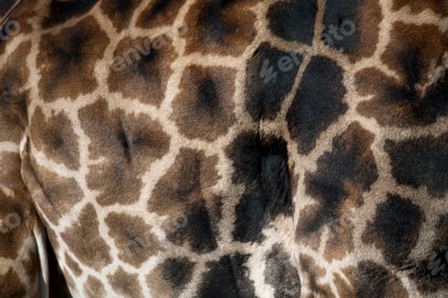 Preview: Close-up of giraffe skin