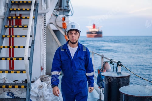 Preview: Marine Deck Officer or Chief mate on deck of offshore vessel