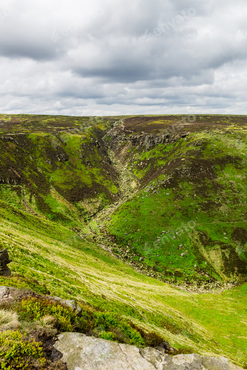 Preview: View on the Hills near Edale, Peak District National Park, UK