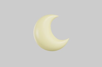 Preview: Crescent moon shape