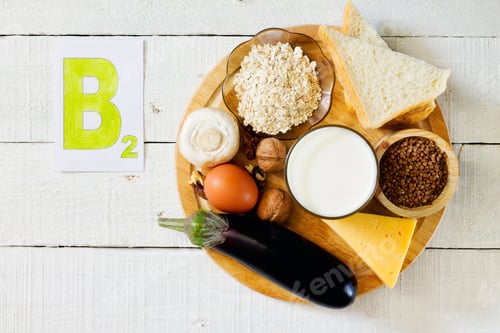 Preview: Foods containing vitamin B 2