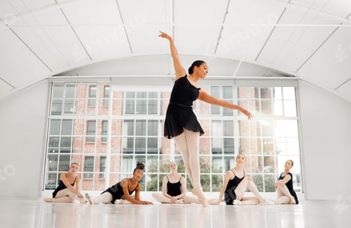 Preview: I played them for you. Shot of a beautiful ballet dancer practicing her routine.