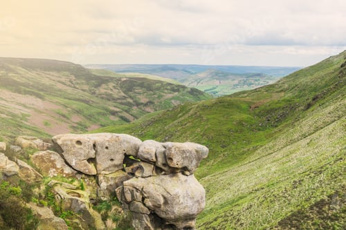 Preview: View on the Hills near Edale, Peak District National Park, UK