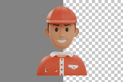 Preview: Courier Boy 3D Illustration