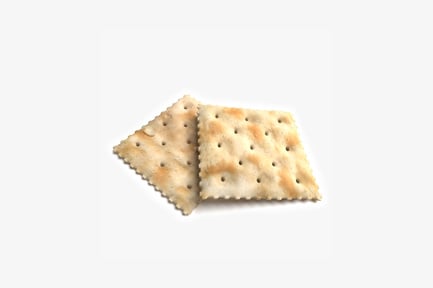 Preview: Stacked rectangular crackers