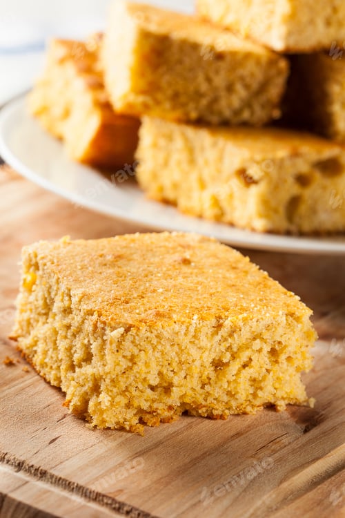 Preview: Golden Organic Homemade Cornbread