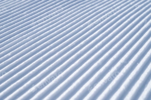 Preview: Snow slope for skiing and snowboarding. Velvet. Winter sports.