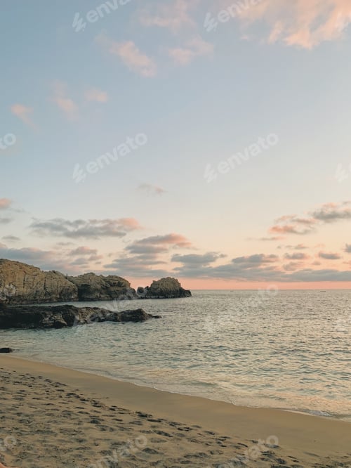 Preview: sunset by the sea
