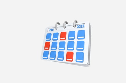 Preview: Calendar 3D Illustration