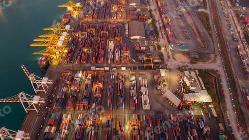 Preview: Shipyard Cargo Container Sea Port Freight forwarding service logistics