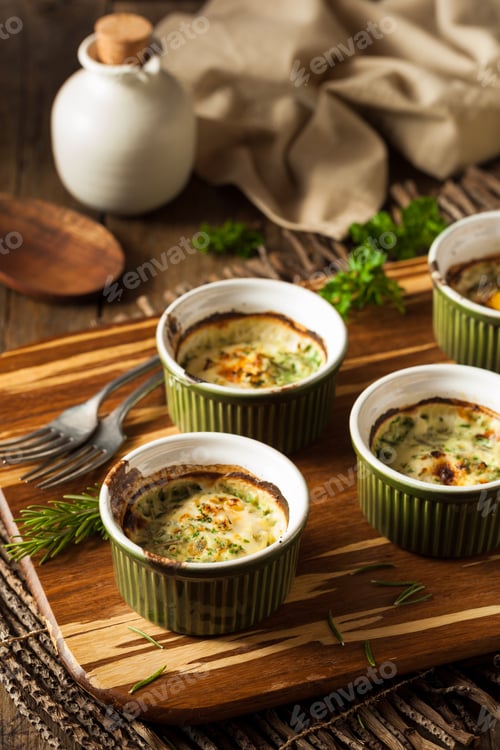 Preview: Cream Egg Bake in Ramekin