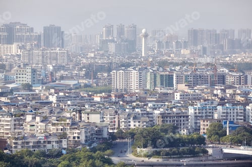 Preview: Guilin city aerial picture, Guangxi, China.