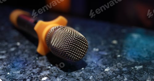 Preview: Karaoke microphone in room