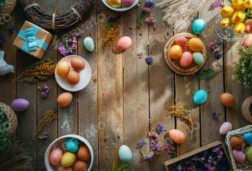 Preview: Easter holiday background