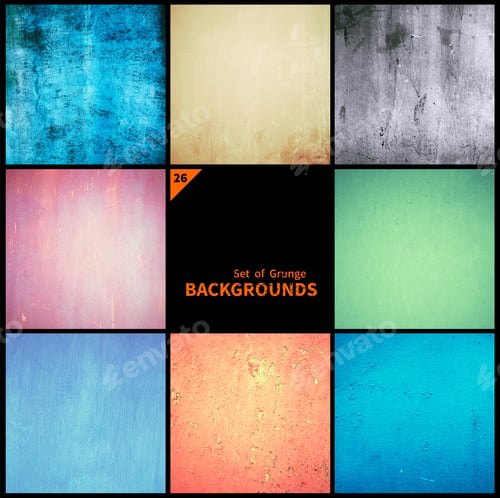 Preview: Collection Of Grunge Textures And Backgrounds Collected In One File