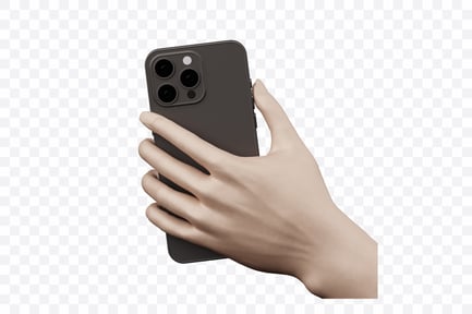 Preview: Hand Phone Mockup