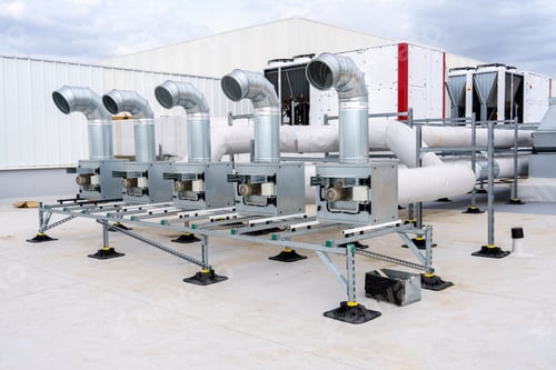 Preview: Industrial Ventilation Units on Rooftop System
