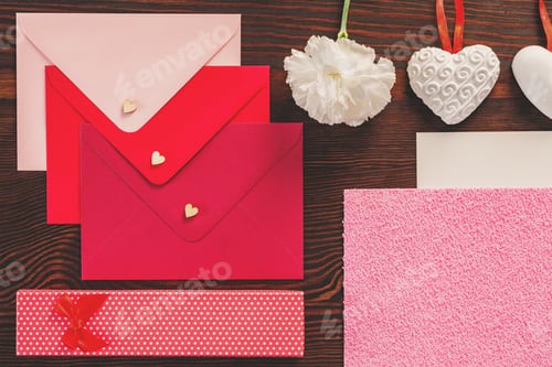 Preview: Set of Valentines decorations