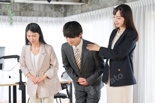 Preview: Business people conducting etiquette training