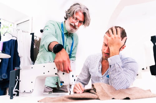 Preview: Team of fashion designers at work