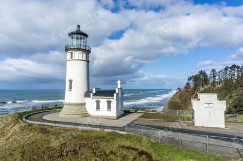 Preview: A View Of The Lighthouse At Cape Disappointment State Park In Washington State